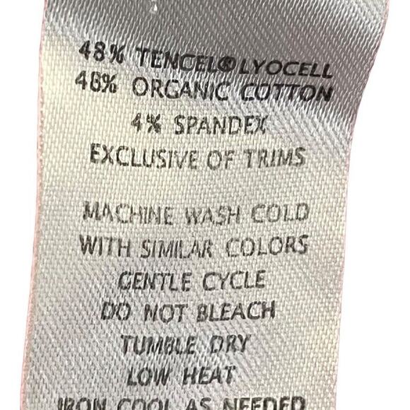 Toad & Co Womens Organic Cotton Stretch Knit Print Pockets Top Shirt sz S - Picture 16 of 16